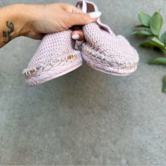 Splendid Jean Espadrille Flats in Blush 7 - Picture 9 of 11